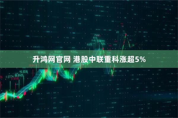升鸿网官网 港股中联重科涨超5%